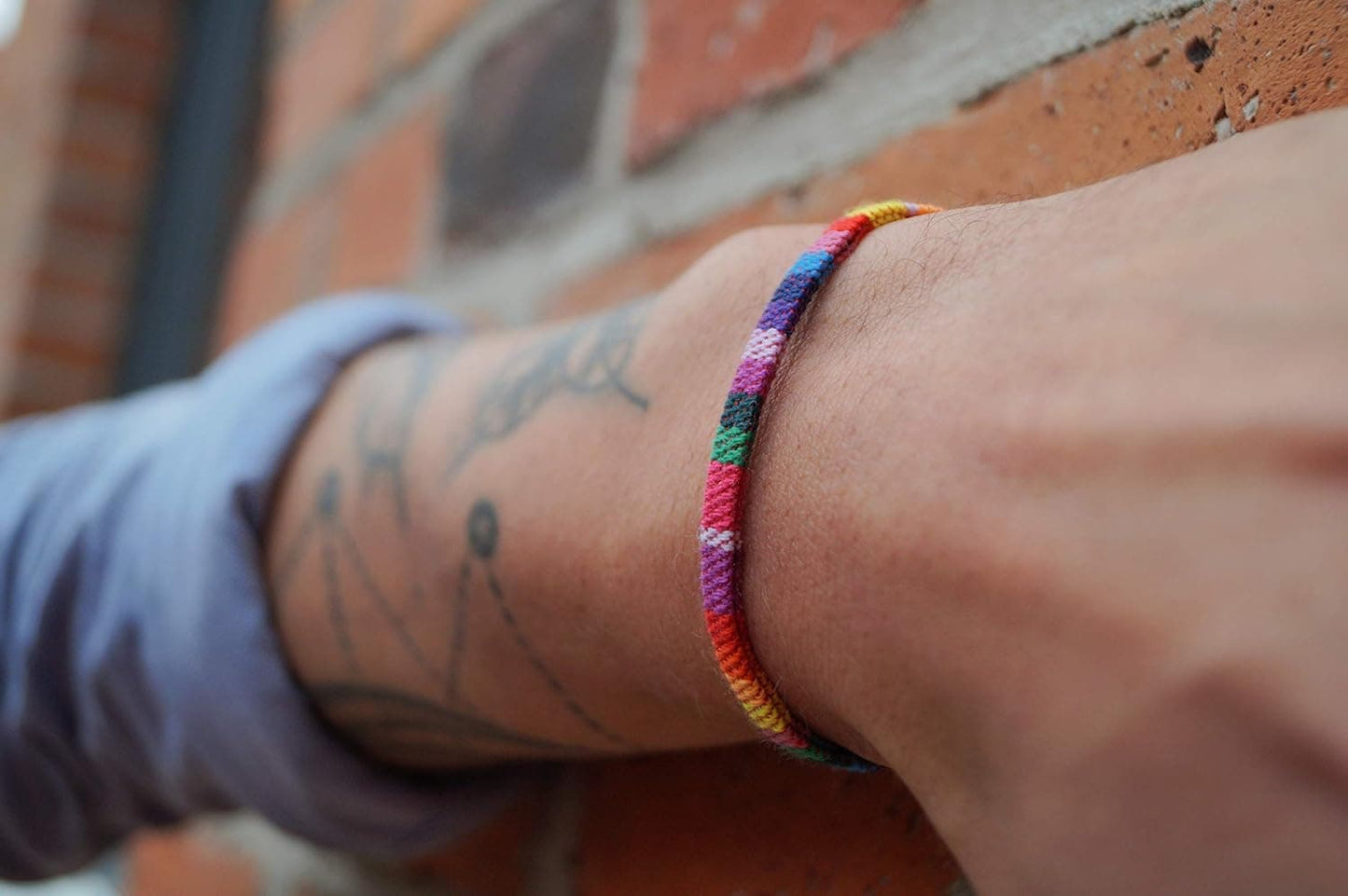 Regenbogen Pride Armband