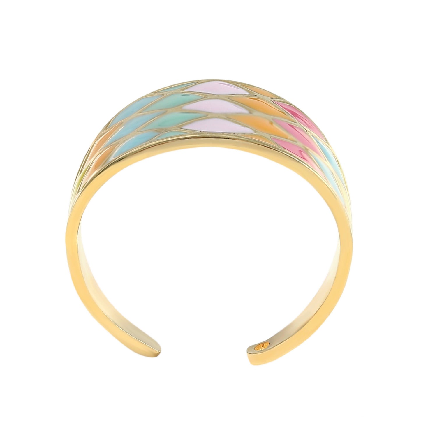 Boho Ring Gold Bunt 18K Vergoldet Verstellbar