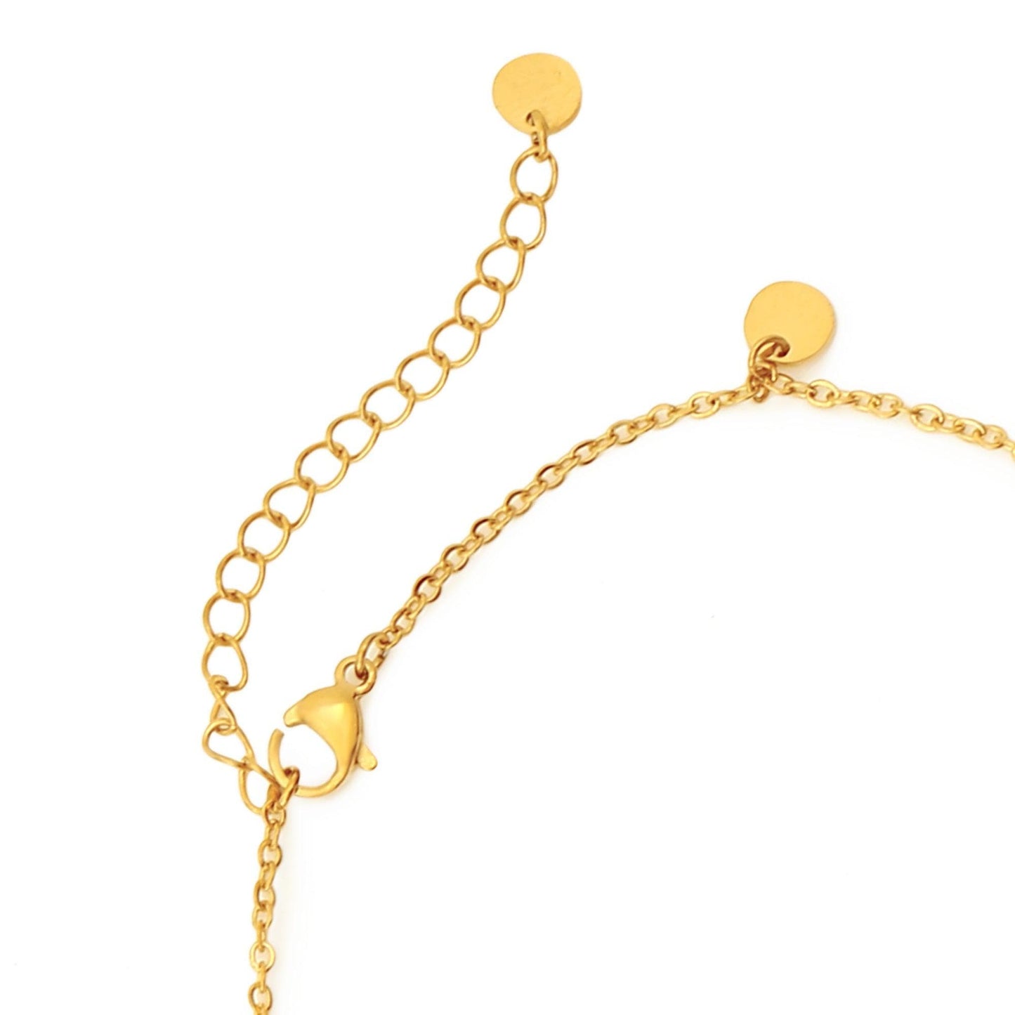 Plain Plates Fußkettchen