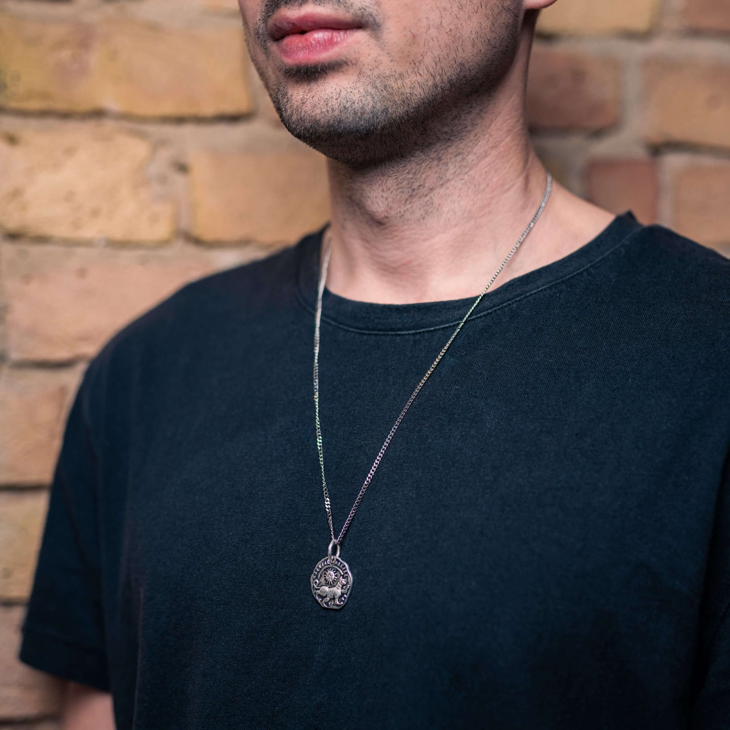 herren-silber-halskette-silberkette-anhänger-maya