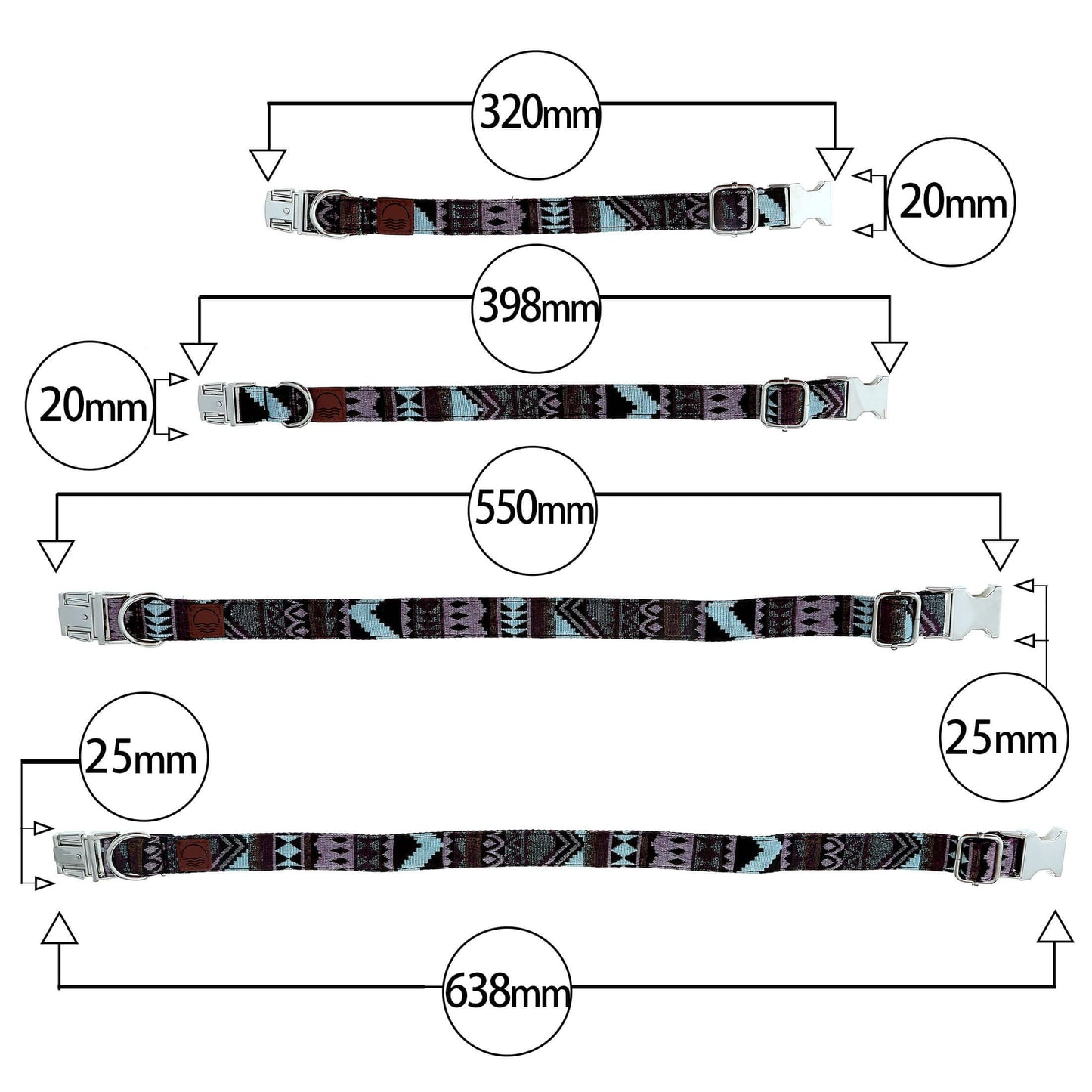 boho-hunde-halsband-lila-hippie