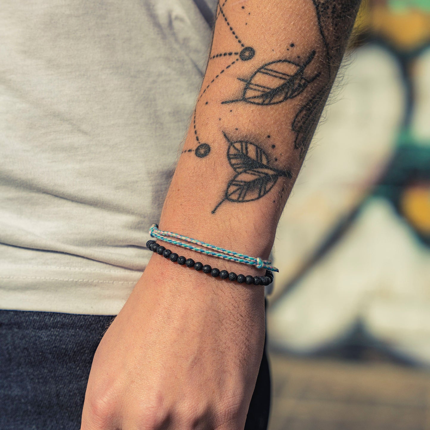 Made by Nami Surfer 2er Set Chakra Beads - Retro Lava