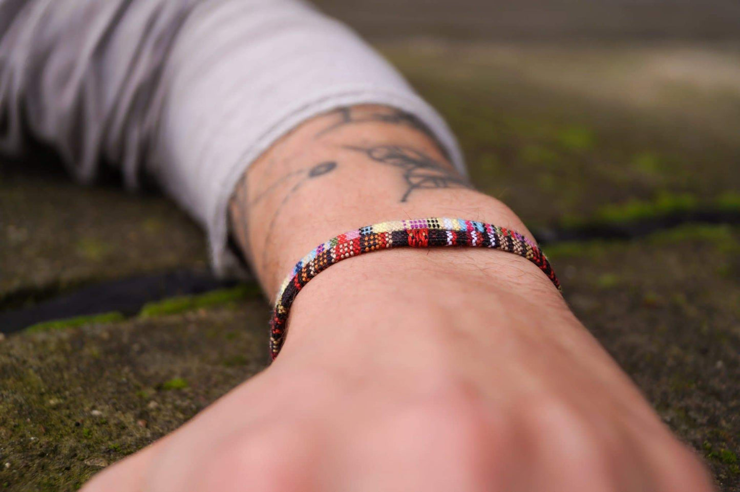 2x Surfer Armband Set - Gelb, Vulcano - Made by Nami