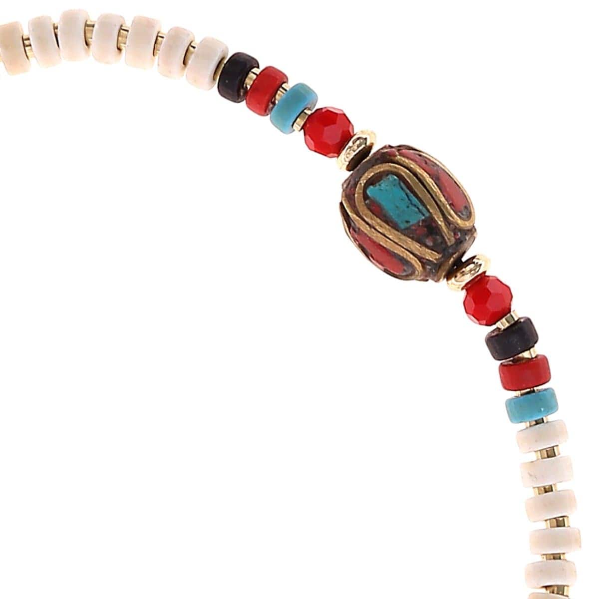 Goa "White Eye" Fußkettchen - Made by Nami