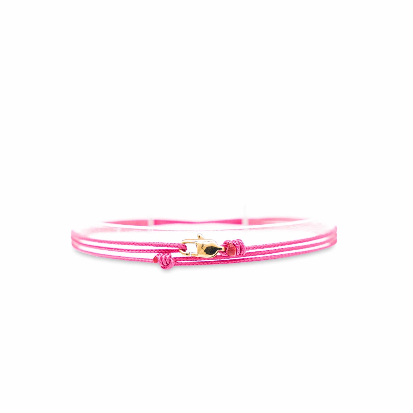 Made by Nami Surfer Karabiner Wickelfußband - Pink Gold