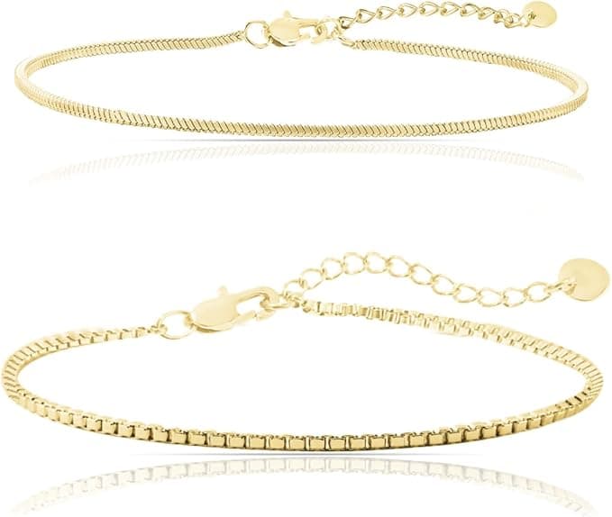 Edelstahl Armband Set Herren – Snake & Venezia