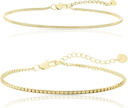 Edelstahl Armband Set Herren – Snake & Venezia