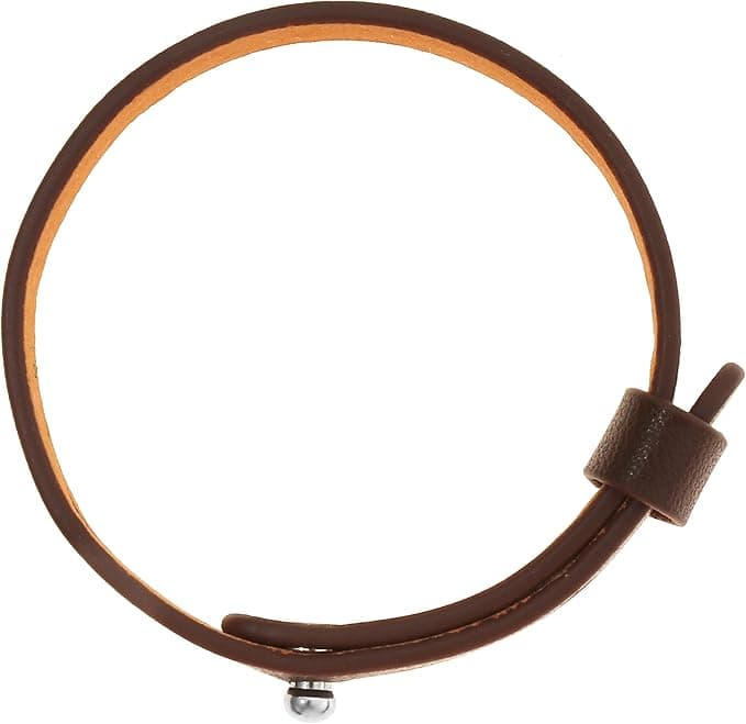 Vegan Leder Armband – Einstellbares Herren Armband