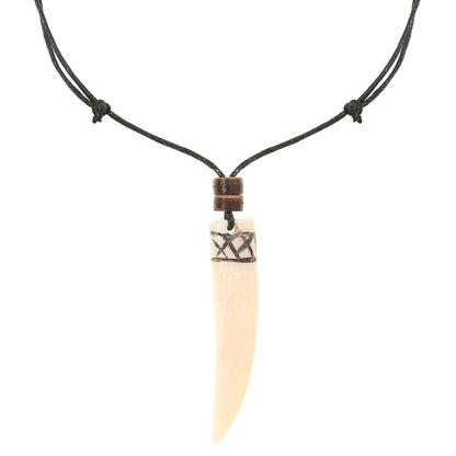 Surfer Halskette Zahn Anhänger Herren