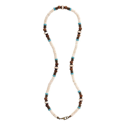 Surfer Halskette mit Kokosperlen