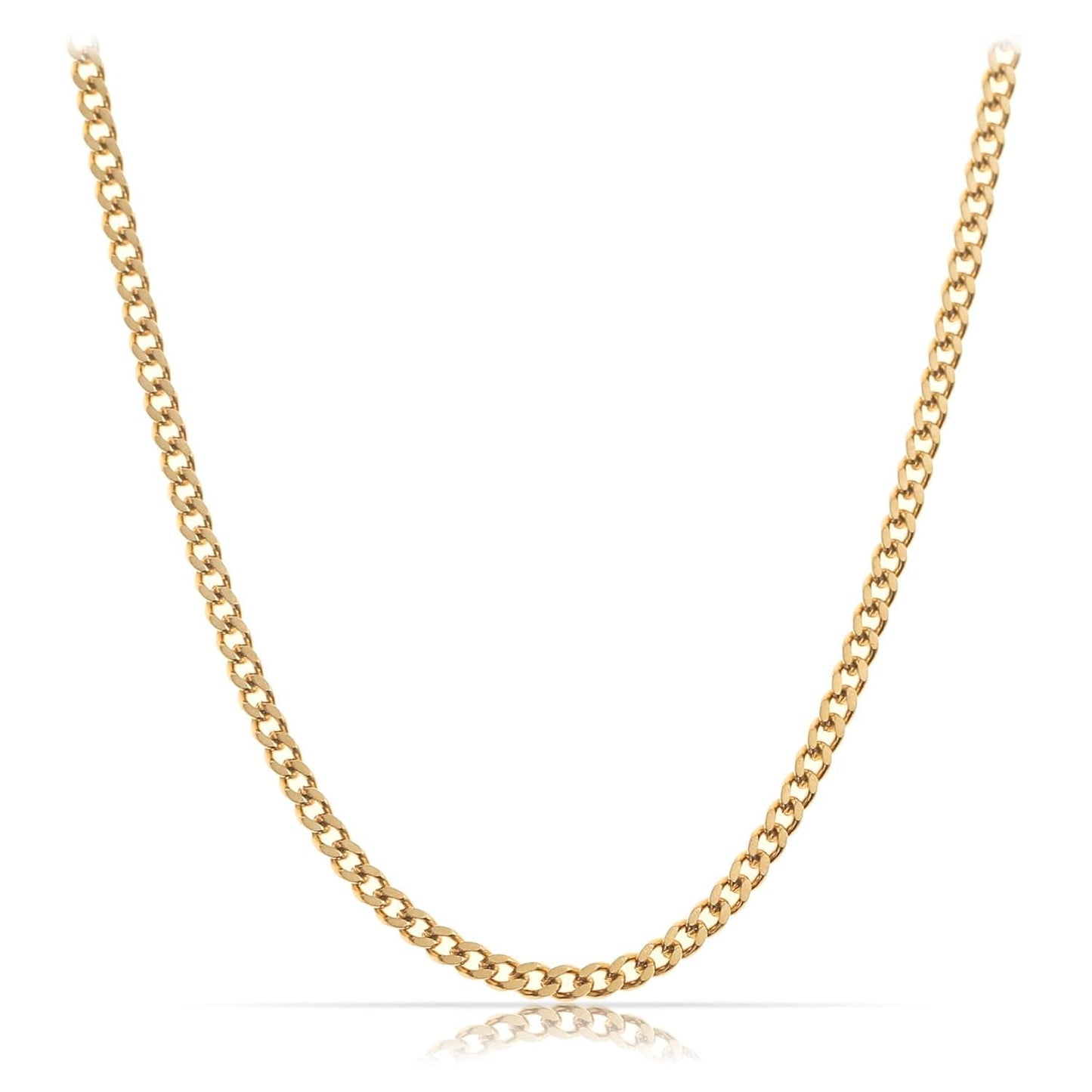 Herren Halskette 2mm