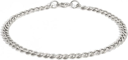 Silber Edelstahl Gliederarmband Herren