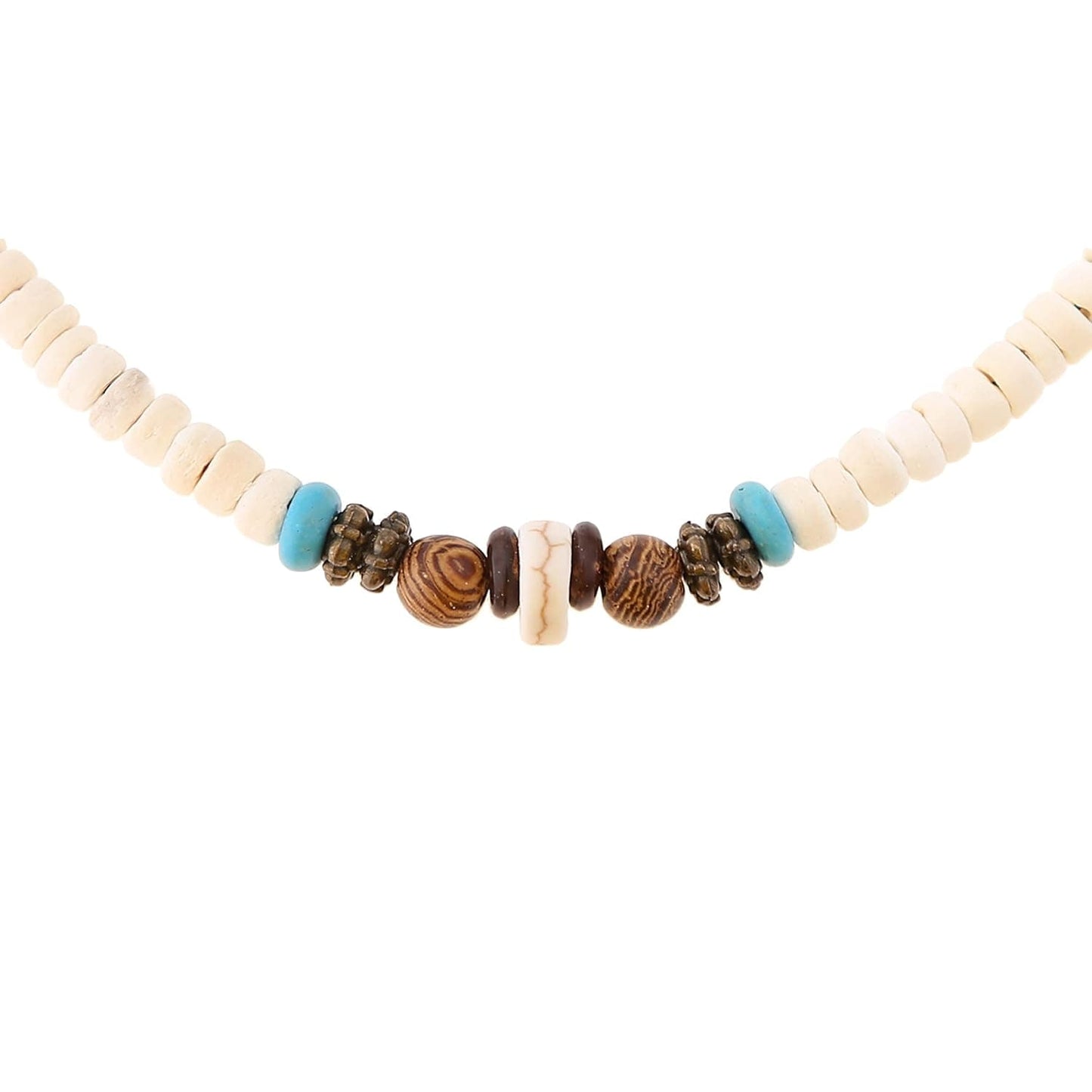 Surfer Halskette mit Kokosperlen