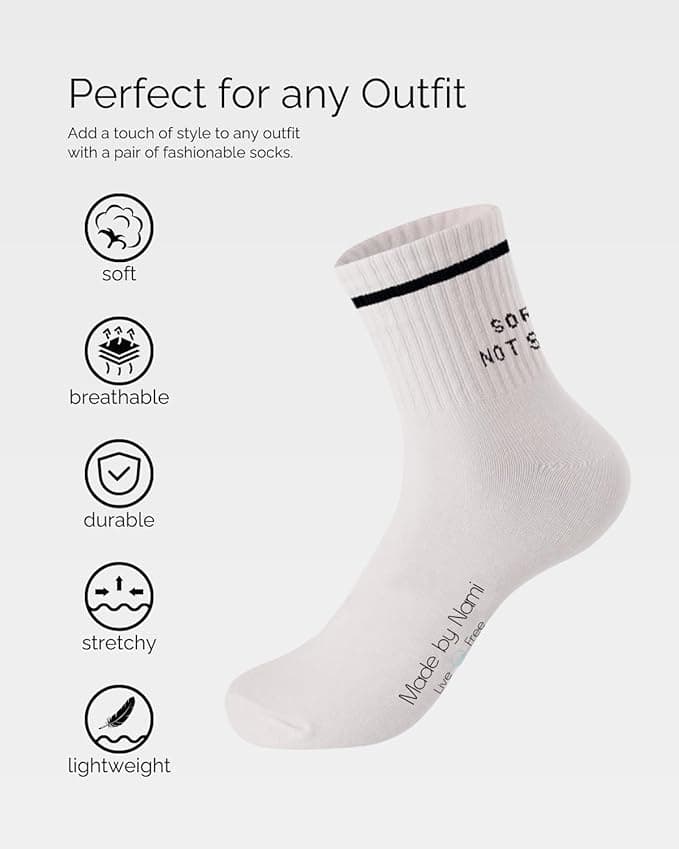 3er Set Socks Mit Sprüchen