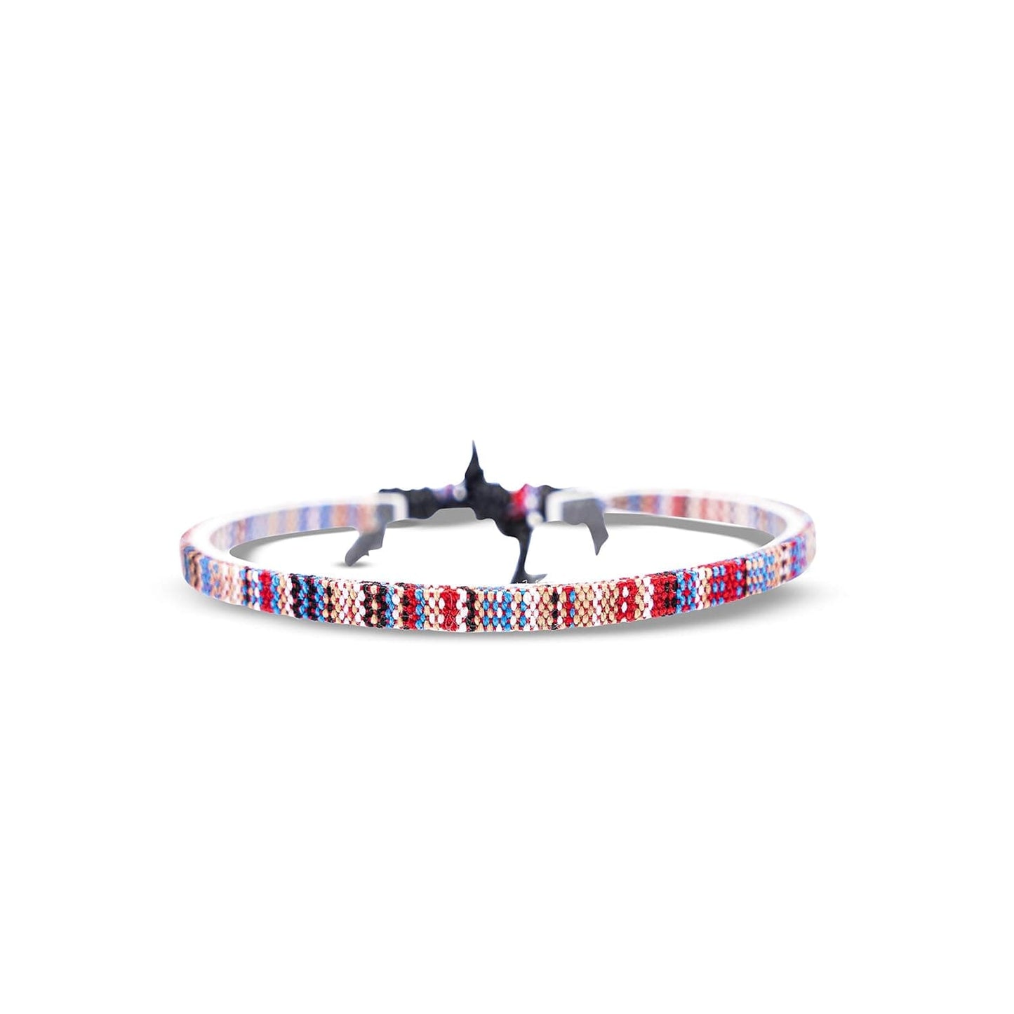 2er Set Fußband Bali - Multi & Deep Multi