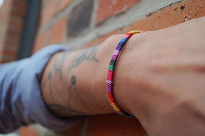 Regenbogen Pride Armband