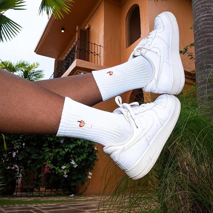 2er Set Socken mit Aperol & Bier Motiv – Unisex Festival Socken