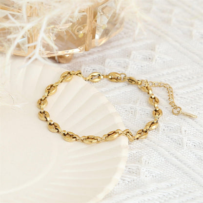 Cuban Link Armband | Gold