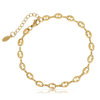 Cuban Link Armband | Gold