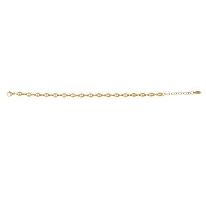 Cuban Link Armband | Gold