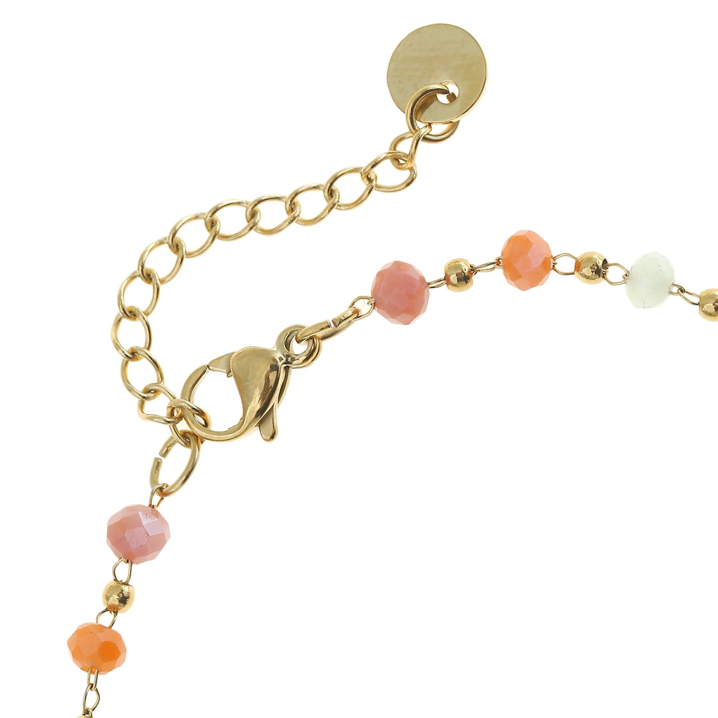 Perlenarmband Gold