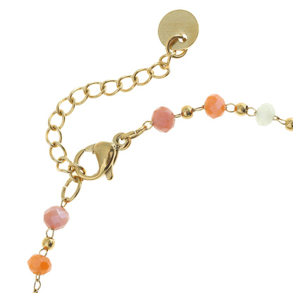 Perlenarmband Gold