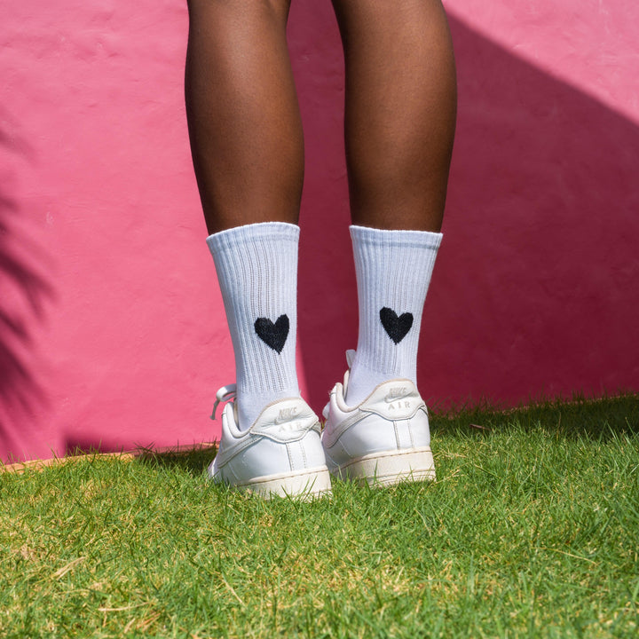 Socken | Hearts Black