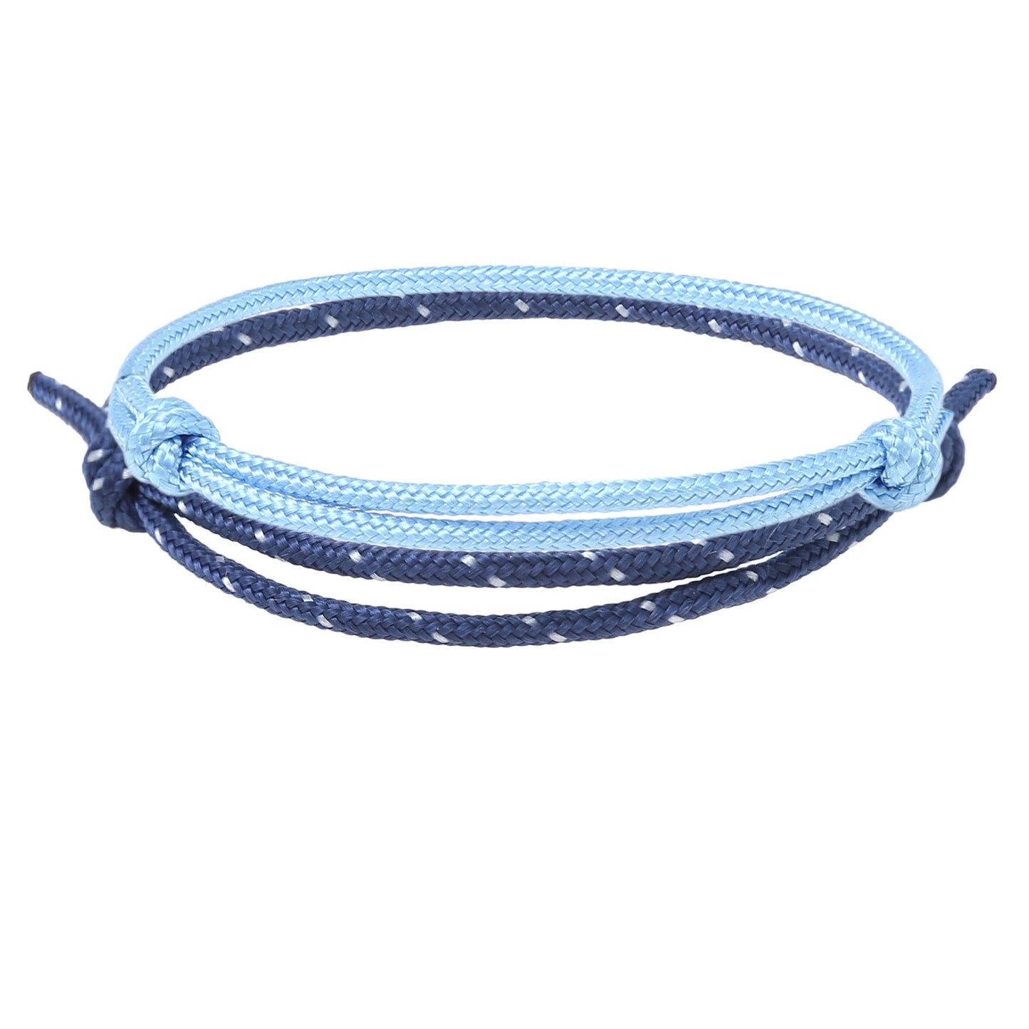 Surfer Armband Set Blau – Handgefertigt & Wasserfest