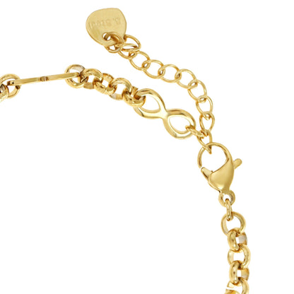 Gold Armband Damen Infinity Symbol Edelstahl