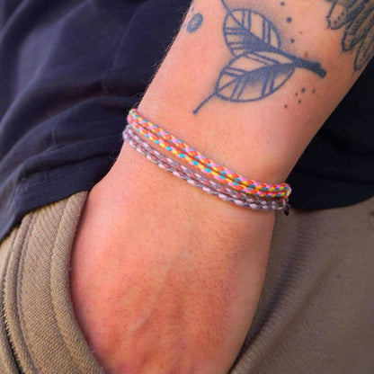 Surfer Armband Set 2er – Boho Freundschaftsarmband Unisex