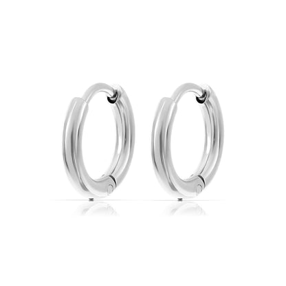 Ohrringe Rund Small | Gold & Silber