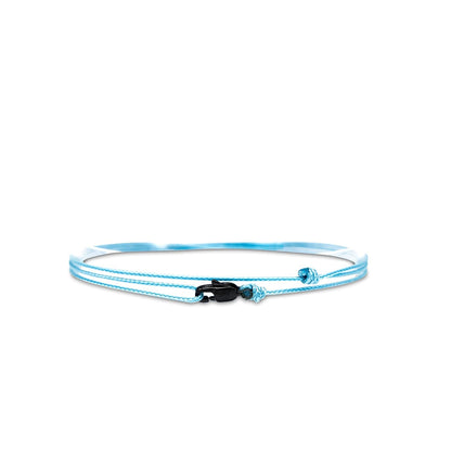 Karabiner Dünnes Surfer Armband – Verstellbar & Wasserfest