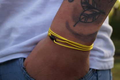 Karabiner Dünnes Surfer Armband – Verstellbar & Wasserfest