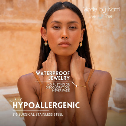 Feines Goldarmband 18K vergoldet – Verstellbar & Wasserdicht