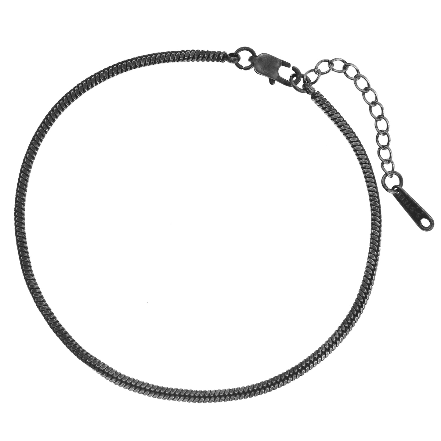 Herren Edelstahl Armband Schlangendesign