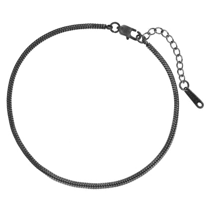 Herren Edelstahl Armband Schlangendesign