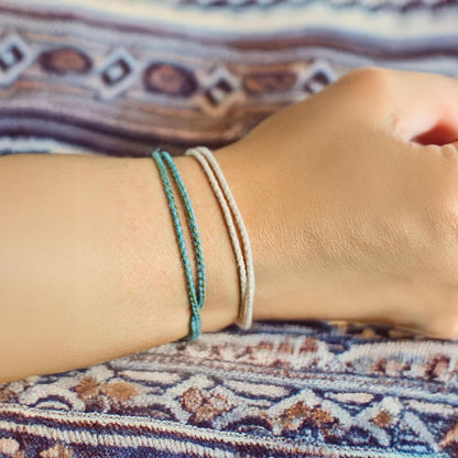 Surfer Armband Set 2er – Boho Freundschaftsarmband Unisex