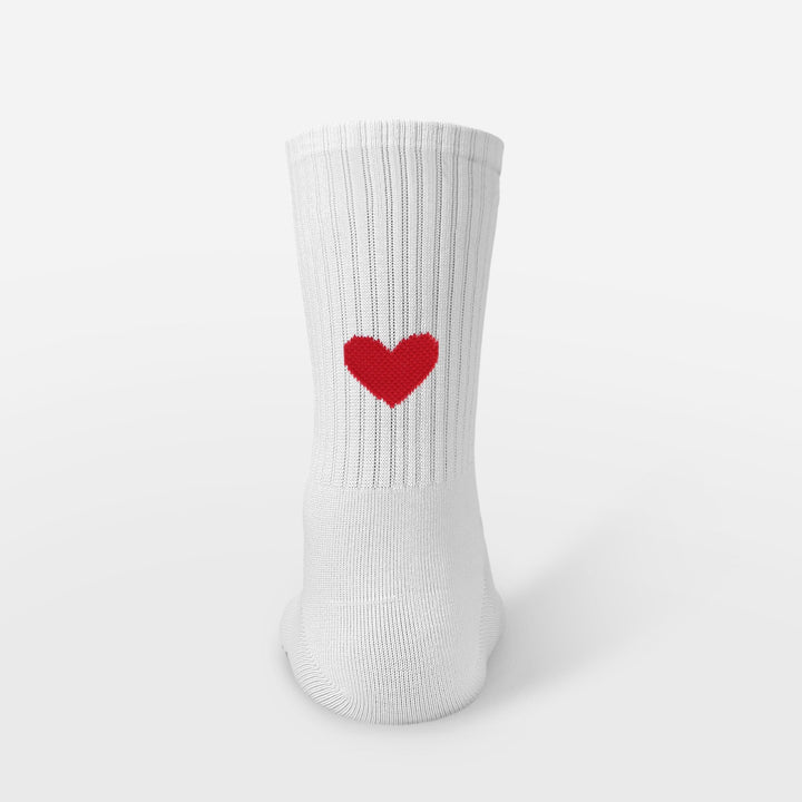 Socken | Hearts Red