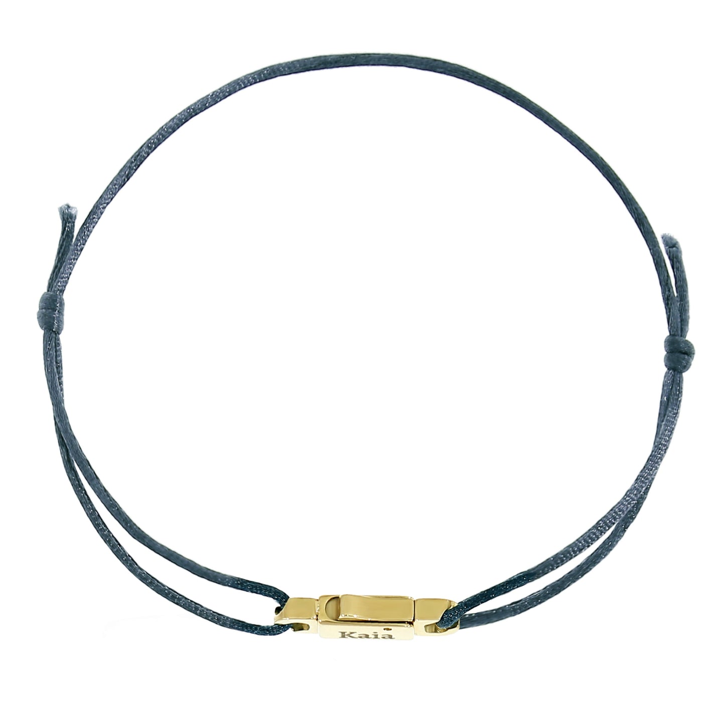 Armband mit Karabiner – Blau