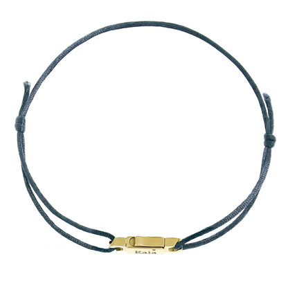 Armband mit Karabiner – Blau
