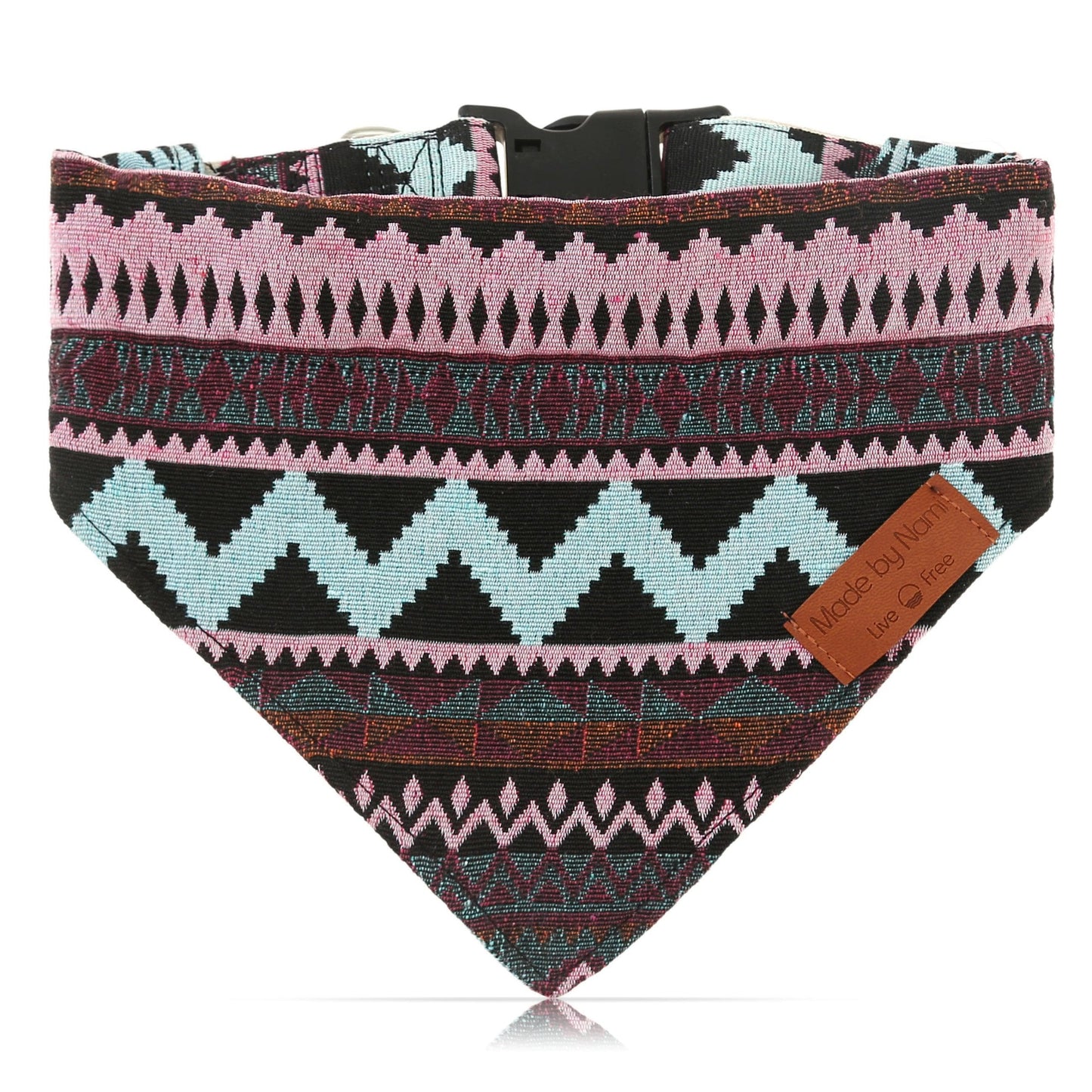 Boho Hundehalstuch Lila