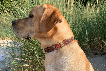 Boho Hundehalsband - Braun