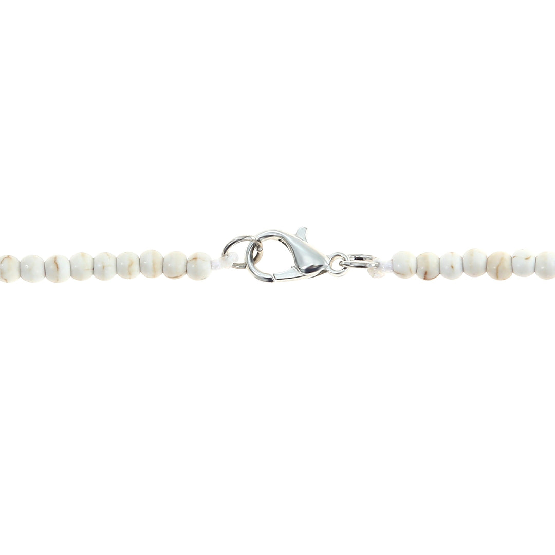 Süßwasserperlen Halskette Weiß Single Pearl