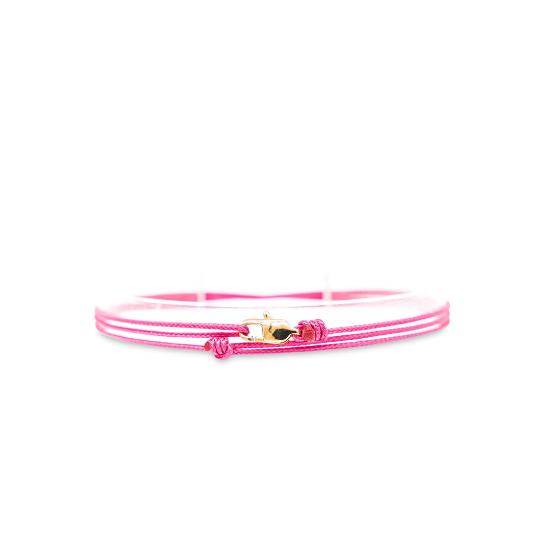 karabiner-armband-damen-pink-gold