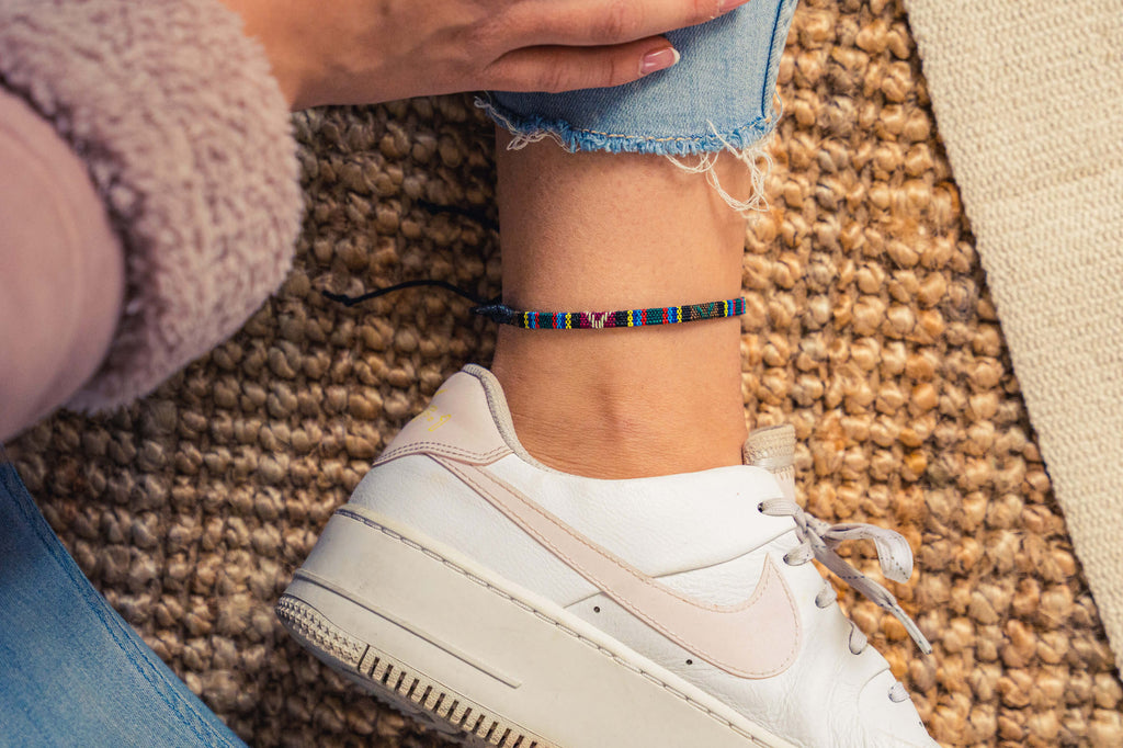 Made by Nami Surfer Bali Boho Flat Fußband - Azteken