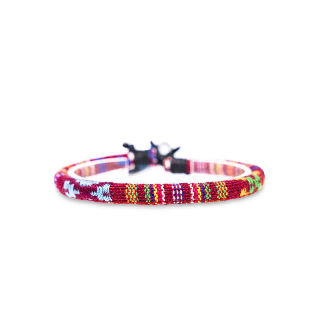 Made by Nami Surfer Bali Boho Fußband - Rot