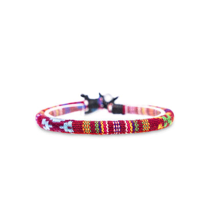 Made by Nami Surfer Bali Boho Fußband - Rot