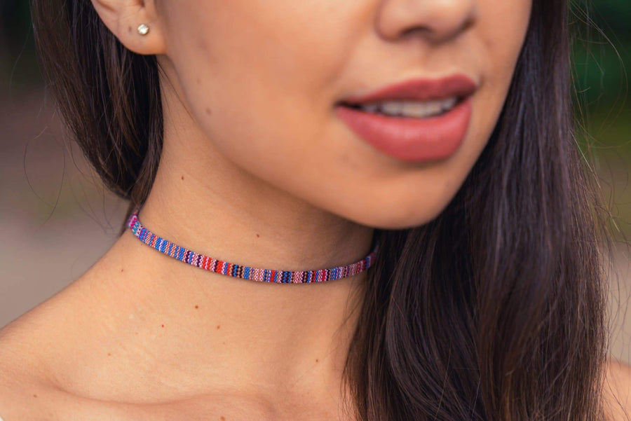 Choker Halskette - Multi - Made by Nami