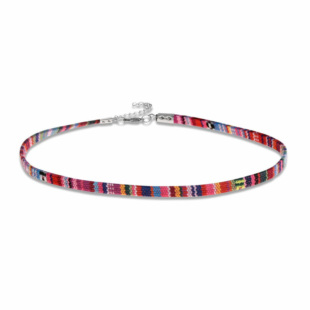 Made by Nami Surfer Choker Halskette - Pink