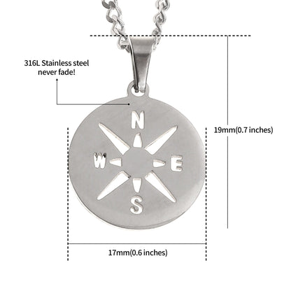 Made by Nami Surfer Herren Halskette - Silver Origin